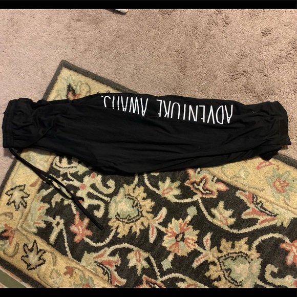 SOLD!!! Sz 1X NWOT Rae Dunn Adventure Awaits Lounge Joggers - Picture 9 of 9